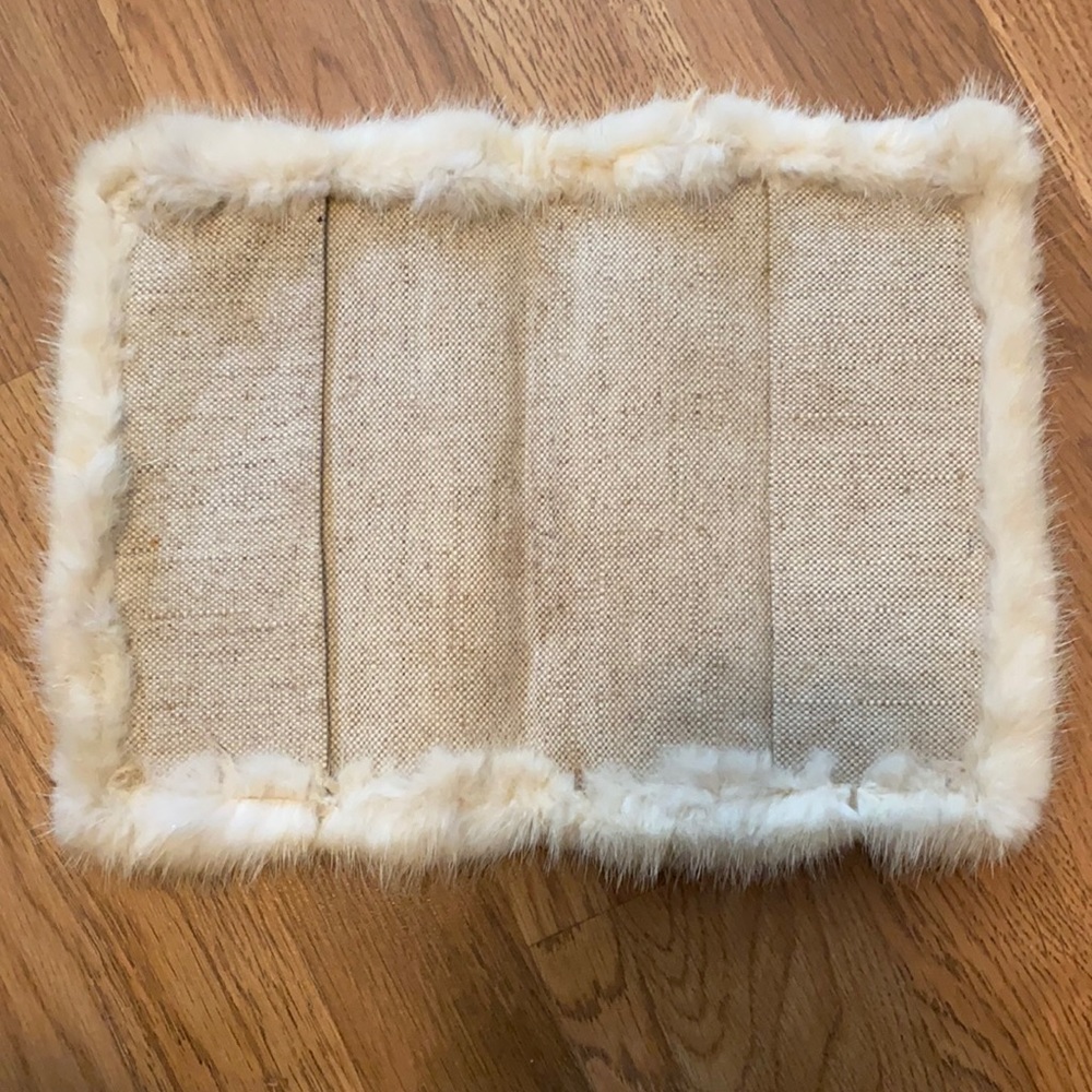 Vintage fur book cover